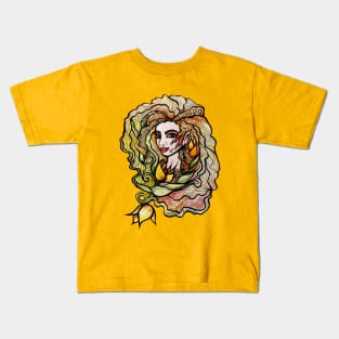 Spring Elf Goddess Kids T-Shirt